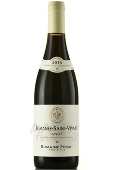 Domaine Poisot Pere et Fils Romanee-Saint-Vivant Grand Cru - вино Домен Пуазо Пэр э Фис Романе Сен Виван Гран Крю 2019 год 0.75 л красное сухое