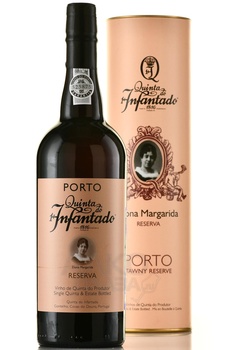 Quinta do Infantado Dona Margarita Reserva in Tube - портвейн Квинта до Инфантадо Дона Маргарита Резерва 0.75 л в тубе