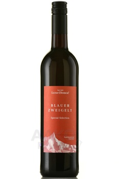 Lenz Moser Blauer Zweigelt Special Selection - вино Ленц Мозер Блауэр Цвайгельт Спэшел Селекшен 2021 год 0.75 л красное сухое