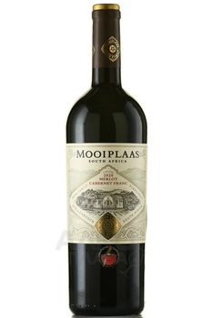 Mooiplaas Merlot Cabernet Franc - вино Муиплаас Мерло Каберне Фран 2020 год 0.75 л красное сухое