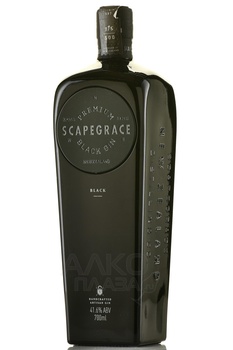 Scapegrace Black Gin - джин Скейпгрейс Блэк 0.7 л