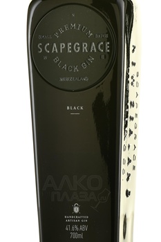 Scapegrace Black Gin - джин Скейпгрейс Блэк 0.7 л