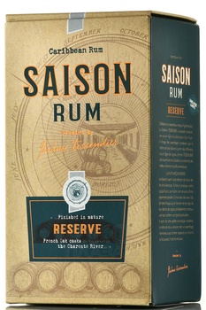 Rom Saison Reserve gift box - ром Сэзон Резерв в п/у 0.7 л