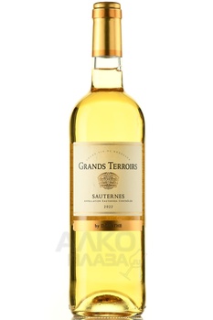 Dourthe Grands Terroirs Sauternes - вино Дурт Гран Терруар Сотерн 0.75 л белое сладкое
