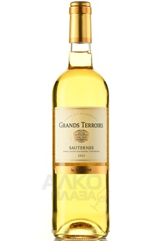 Dourthe Grands Terroirs Sauternes - вино Дурт Гран Терруар Сотерн 0.75 л белое сладкое