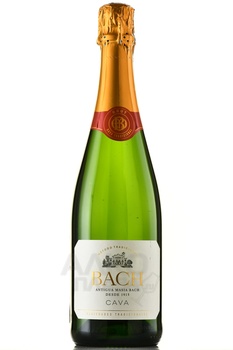 Bach Extrisimo Brut Cava - вино игристое Кава Бах Экстрисимо Брют 0.75 л белое брют