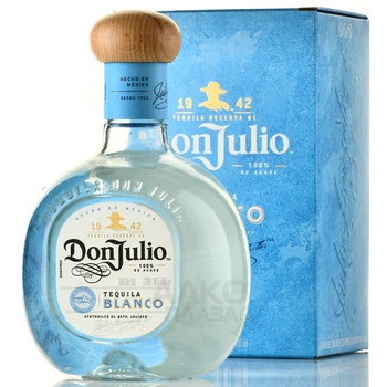 Don Julio Blanco - текила Дон Хулио Бланко 0.7 л в п/у