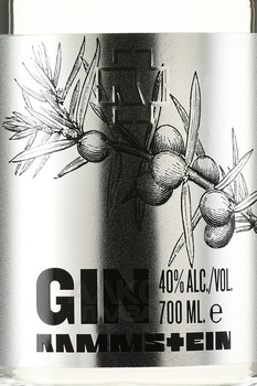 Rammstein GIN - джин Рамштайн 0.7 л