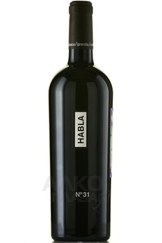 Habla №31 - вино Абла №31 2020 год 0.75 л красное сухое в п/у