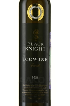 Black Knight Icewine - вино Блэк Найт Айсвайн 2021 год 0.375 л белое сладкое