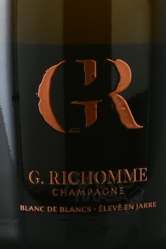 Champagne La Terre Forgee G.Richomme - шампанское Шампань Ля Терр Форже Г.Ришом 2017 год 0.75 л экстра брют белое в п/у