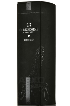 G. Richomme Les Courbes de Marguerite Champagne - шампанское Шампань Ле Курб де Маргерит Г.Ришом 2018 год 0.75 л брют белое в п/у