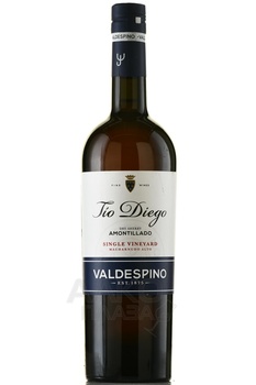 Sherry Valpdespino Amontillado Tio Diego - херес Вальдеспино Амонтийадо Тио Диего 0.75 л