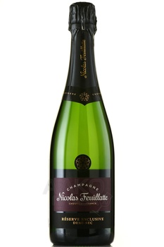 Nicolas Feuillatte Reserve Exclusive Demi-Sec - шампанское Николя Фейатт Резерв Эксклюзив Деми Сек 0.75 л белое полусухое в п/у