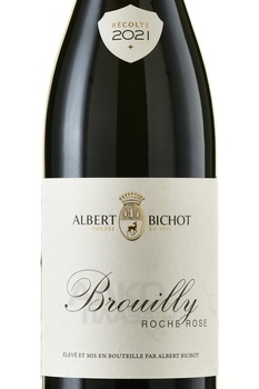 Brouilly Albert Bichot Roche Rose - вино Бруйи Альбер Бишо Рош Роз 0.75 л красное сухое