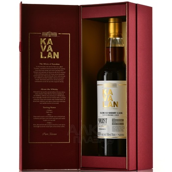 Kavalan Solist Sherry Cask - виски Кавалан Солист Шери Каск 0.7 л