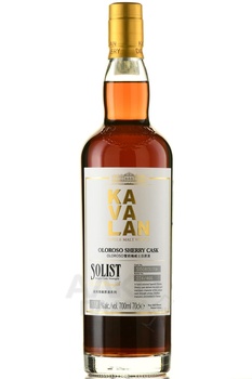 Kavalan Solist Sherry Cask - виски Кавалан Солист Шери Каск 0.7 л