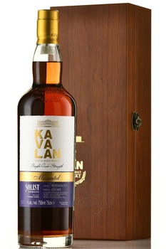 Kavalan Solist Moscatel Single Cask Strength - виски Кавалан Солист Москатель Сингл Каск Стренгс 0.75 л в п/у