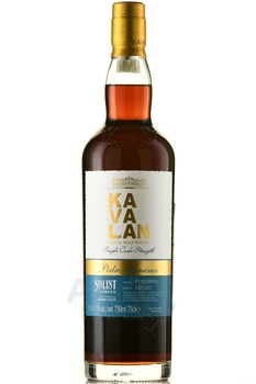 Kavalan Solist Pedro Ximenez Sherry Cask Wooden Box - виски Кавалан Солист Педро Хименес Сингл Каск Стренгс 0.75 л в дер/уп