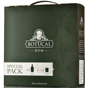 Botucal Reserva Exclusiva Old Fashion - ром Ботукал Резерва Эксклюзива Олд Фэшн 0.7 л в п/у + 3 стакана