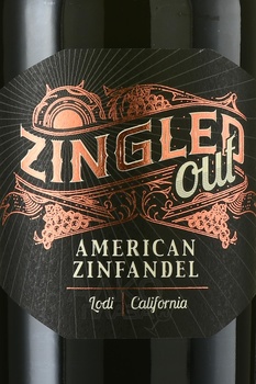 Zingled Out Zinfandel - вино Зинглед Аут Зинфандель 2020 год 0.75 л красное сухое