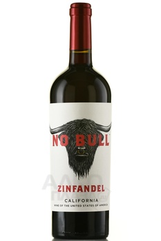 No Bull Zinfandel - вино Ноу Булл Зинфандель 2021 год 0.75 л красное сухое