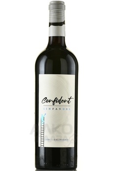 Confident Zinfandel - вино Конфидент Зинфандель 2022 год 0.75 л красное сухое