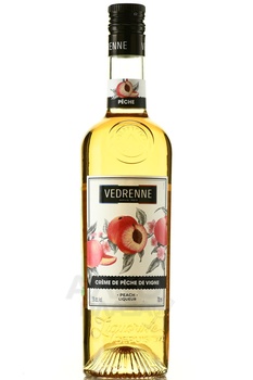 Vedrenne Creme de Peche - ликер Персиковый Ведренн 0.7 л