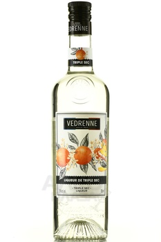 Vedrenne Triple Sec - ликер Ведренн Трипл Сек 0.7 л