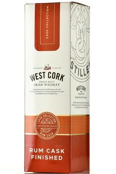 West Cork Rum Cask Finish - виски Вест Корк Ром Каск Финиш 0.7 л