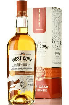 West Cork Rum Cask Finish - виски Вест Корк Ром Каск Финиш 0.7 л