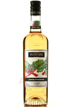 Vedrenne Rhubarb - ликер Ведренн Ревень 0.7 л