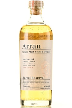 Arran Barrel Reserve in tube - виски Арран Баррел Резерв 0.7 л в тубе