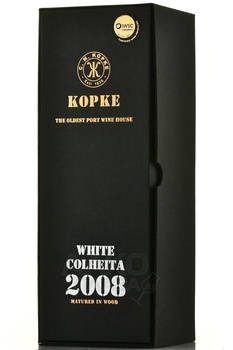 Kopke Colheita White Porto - портвейн Копке Колейта Уайт Порто 2008 год 0.75 л в д/у