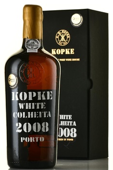 Kopke Colheita White Porto - портвейн Копке Колейта Уайт Порто 2008 год 0.75 л в д/у