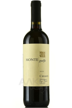 Monteguelfo Chianti DOCG - вино Монтегуэлфо Кьянти ДОКГ 0.75 л красное сухое