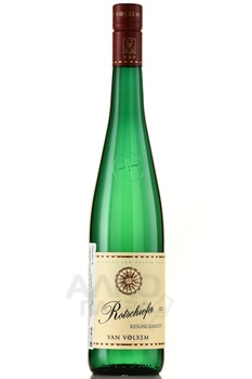 Van Volxem Rotschiefer Riesling Kabinett - вино Ван Вольксем Ротшифер Рислинг Кабинет 0.75 л белое полусладкое