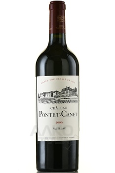 Chateau Pontet-Canet Pauillac - вино Шато Понте-Кане Пойак 2009 год 0.75 л красное сухое
