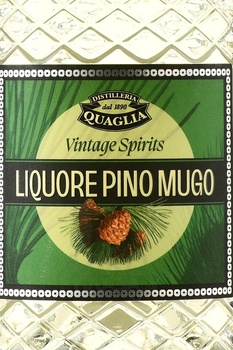 Pino Mugo Antica Distilleria Quaglia - ликер Горная Сосна Антика Дистиллерия Квалья 0.7 л