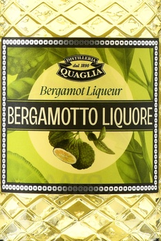 Distilleria Quaglia Bergamotto - ликер Бергамот Антика Дистиллерия Квалья 0.7 л