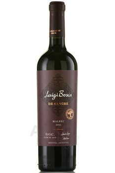 De Sangre Malbec Luigi Bosca - вино Де Сангре Мальбек Луиджи Боска 2021 год 0.75 л красное сухое