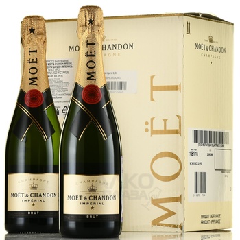 Moet & Chandon Brut Imperial gift - шампанское Моет Шандон Брют Империал 0.75 л