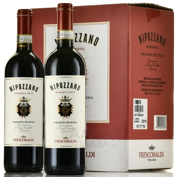 Marchesi de Frescobaldi Nipozzano Chianti Rufina Riserva - вино Нипоццано Ризерва Кьянти Руфина 0.75 л красное сухое