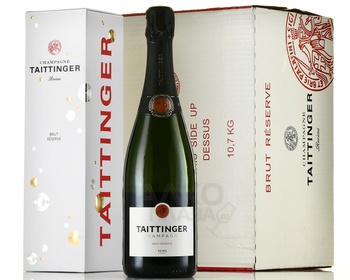 Taittenger Brut Reserve - шампанское Тэтэнже Брют Резерв 0.75 л