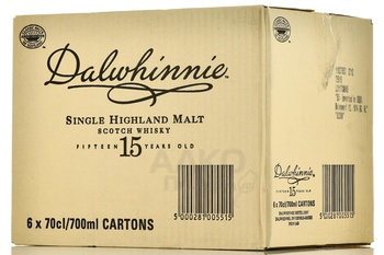 Dalwhinnie 15 years - виски Далвини 15 лет 0.75 л