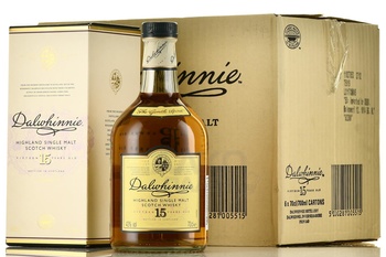 Dalwhinnie 15 years - виски Далвини 15 лет 0.75 л