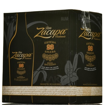 Ром Zacapa 23 Solera Gran Reserva - ром Закапа 23 Солера Гран Резерв 0,7 л