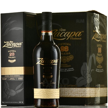 Ром Zacapa 23 Solera Gran Reserva - ром Закапа 23 Солера Гран Резерв 0,7 л