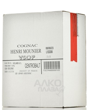 Henri Mounier VSOP - коньяк Анри Мунье ВСОП 0.7 л