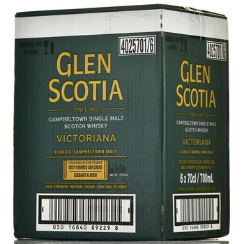 Glen Scotia Victoriana gift box - виски Глен Скотиа Викториана 0.7 л п/у